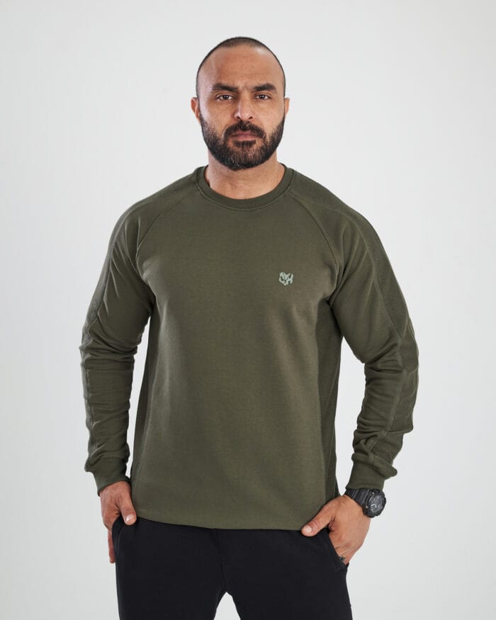 Oxygen signature Sweatshirt Army Green