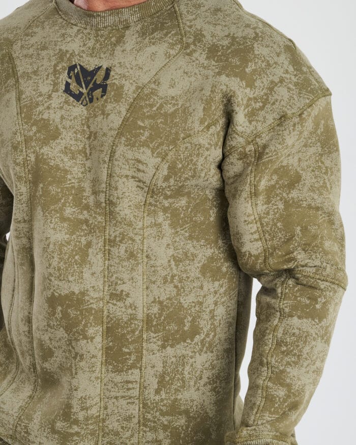 Power Club Sweatshirt Army Green