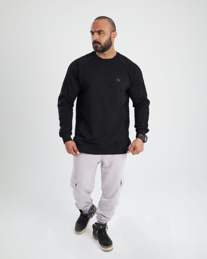 Oxygen signature Sweatshirt Black